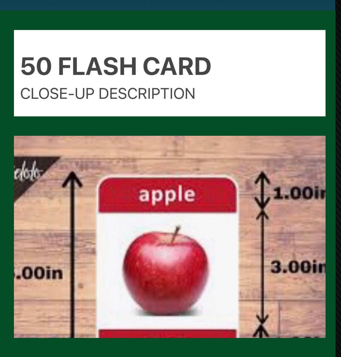 My 1st Tigrinya words / 50 flash cards